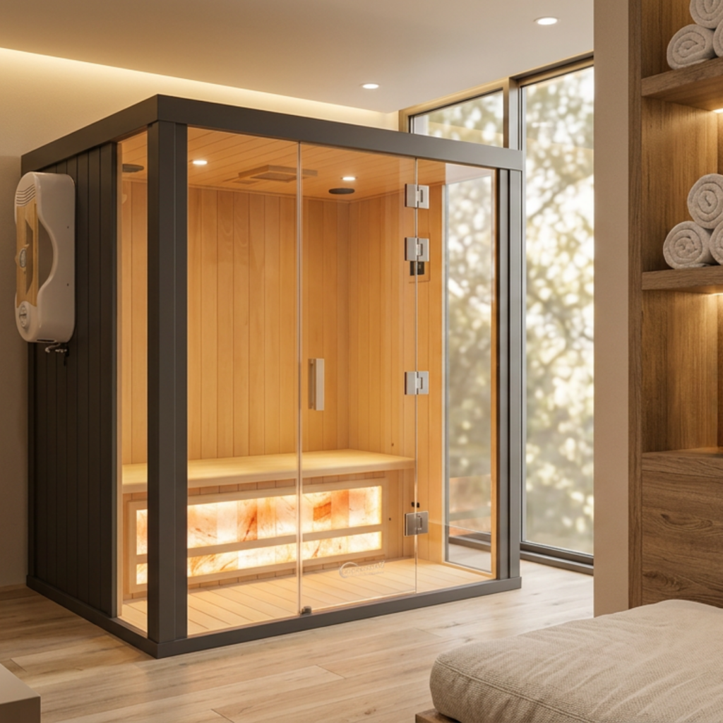 Halotherapy salt room